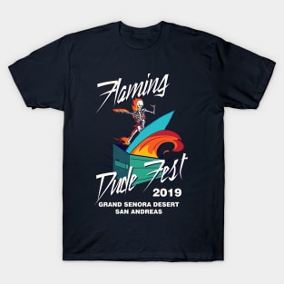 Flaming Dude Fest T-Shirt